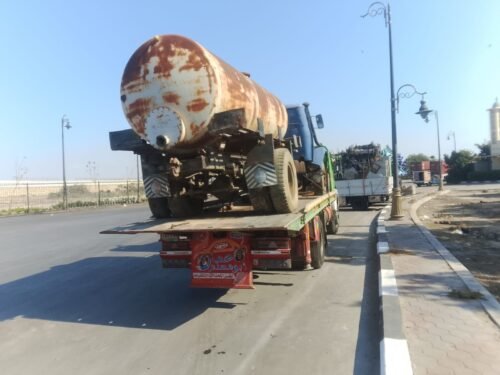 ونش انقاذ دمياط