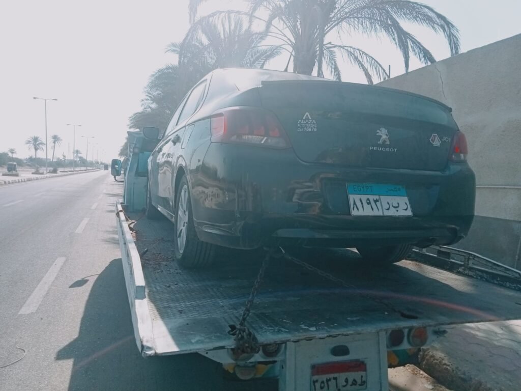 ونش انقاذ في الاسماعيلية