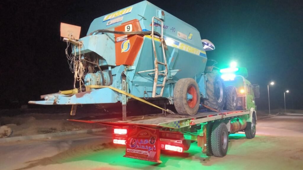 ونش انقاذ محافظة الاسماعيلية