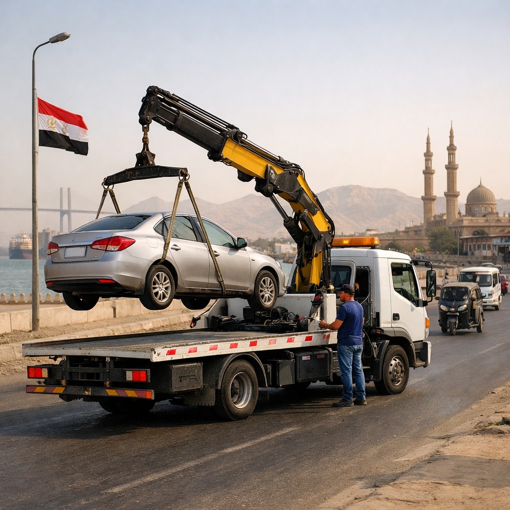 اسرع ونش انقاذ في السويس يصل اليك