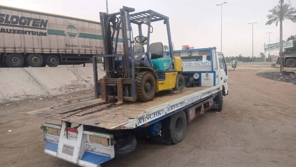 ونش انقاذ الاسماعلية الجديدة